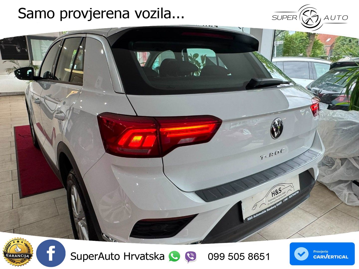 Volkswagen T-Roc 1.5 TSI (150 KS) DSG LED+GR SJED+ACC
