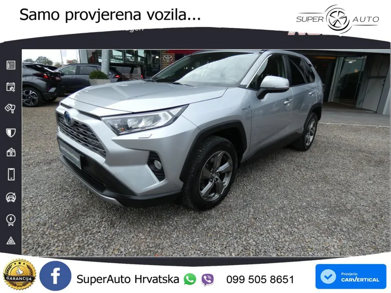 Toyota RAV4 2.5 (222 KS) Hybrid E-Four e-CVT LED+GR SJED+ACC