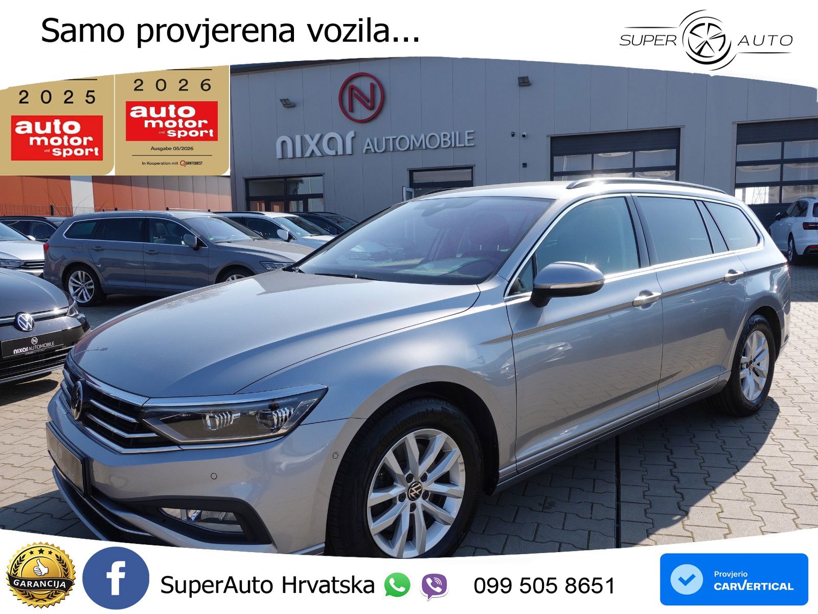 Volkswagen Passat Variant 2.0 TDI (150 KS) DSG Business LED+GR SJED+ACC