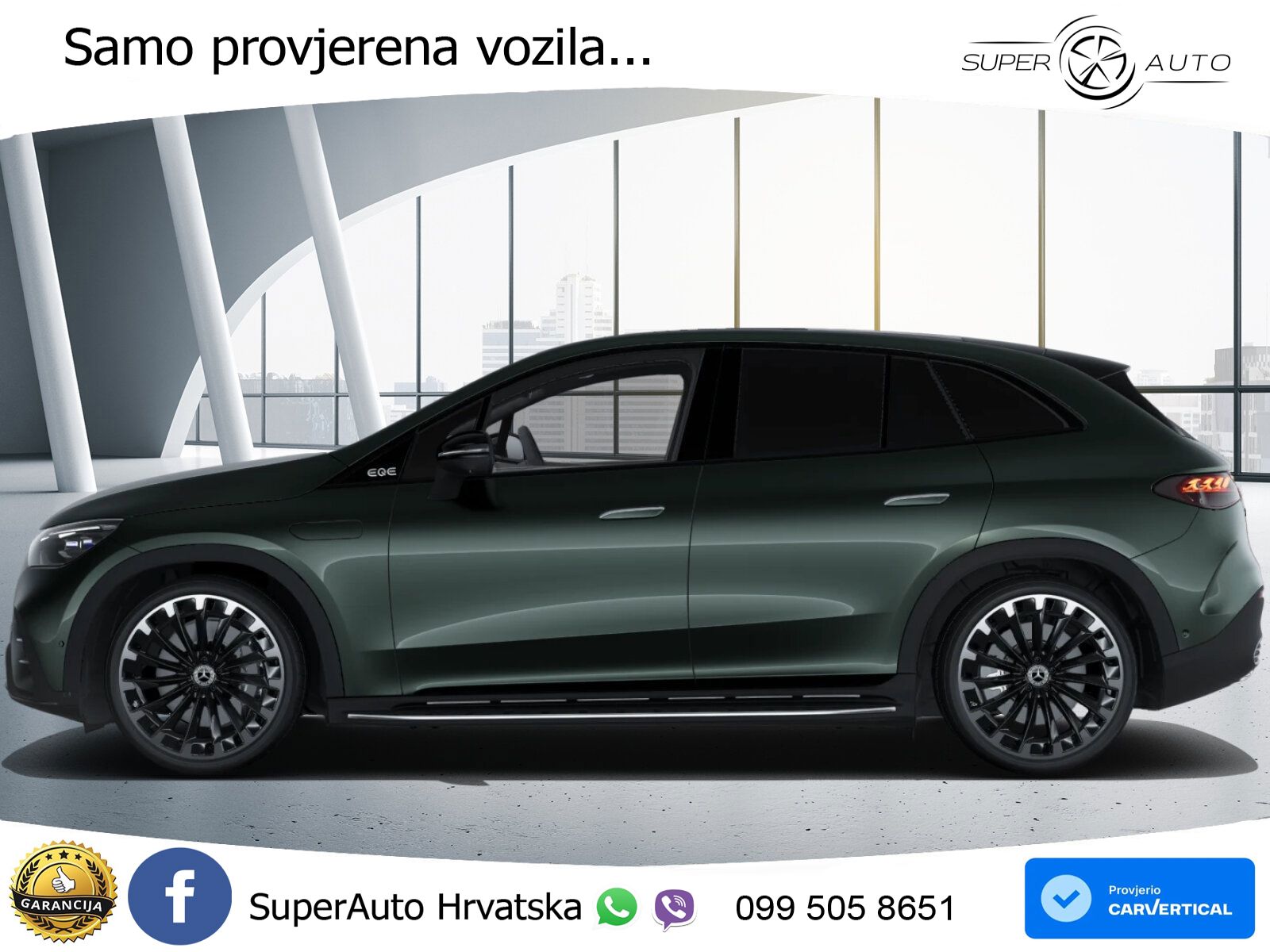 Mercedes EQE SUV 500 100 kWh (408 KS) 4MATIC AMG ACC+HEAD+4xGR SJED+360+PANO