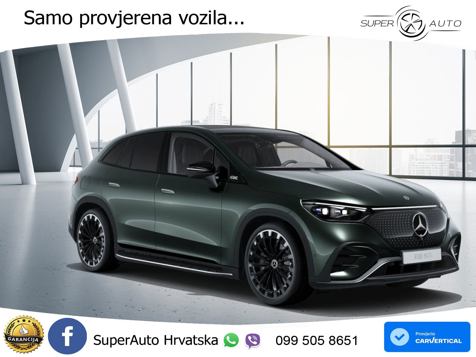 Mercedes EQE SUV 500 100 kWh (408 KS) 4MATIC AMG ACC+HEAD+4xGR SJED+360+PANO