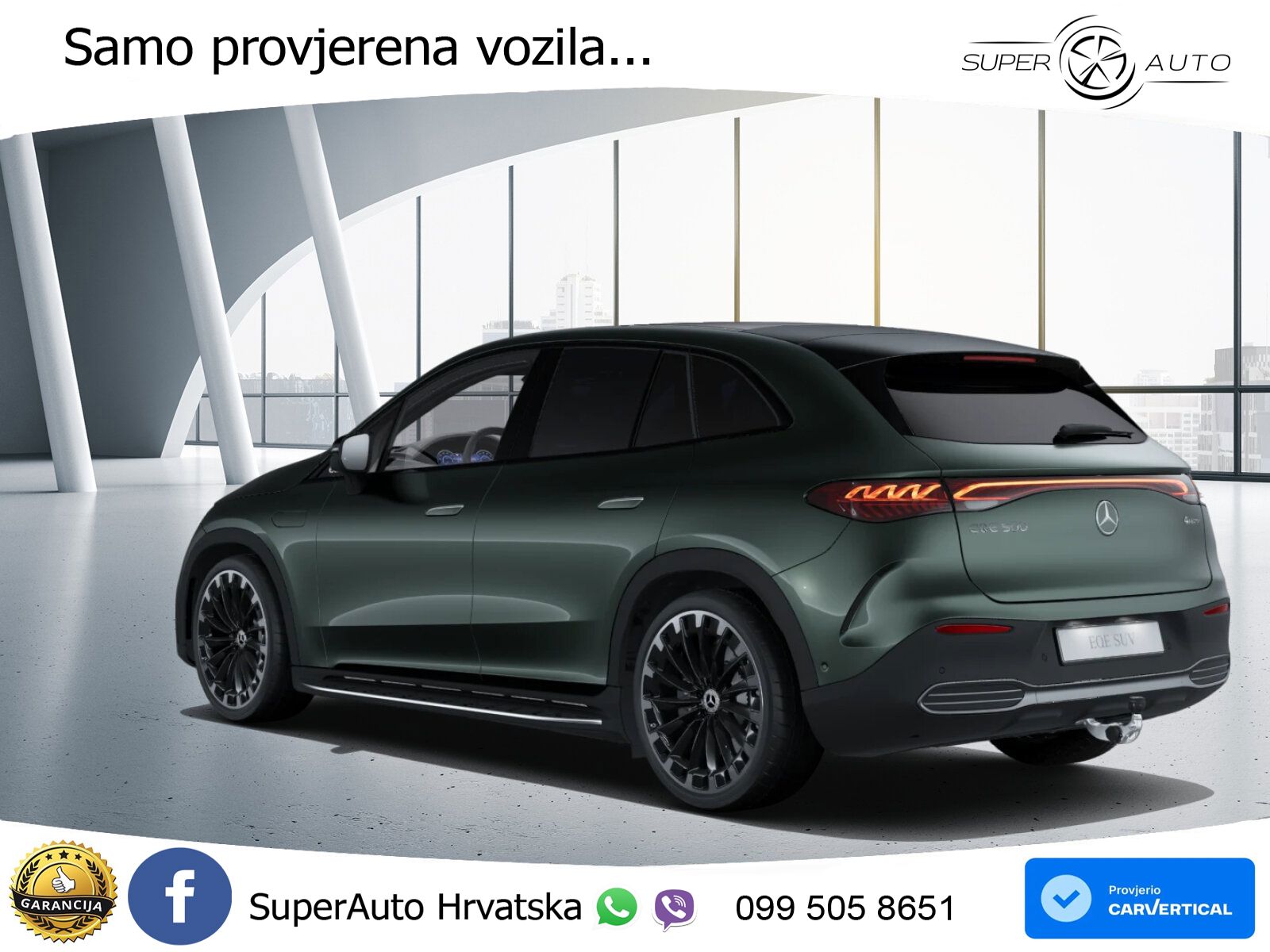 Mercedes EQE SUV 500 100 kWh (408 KS) 4MATIC AMG ACC+HEAD+4xGR SJED+360+PANO