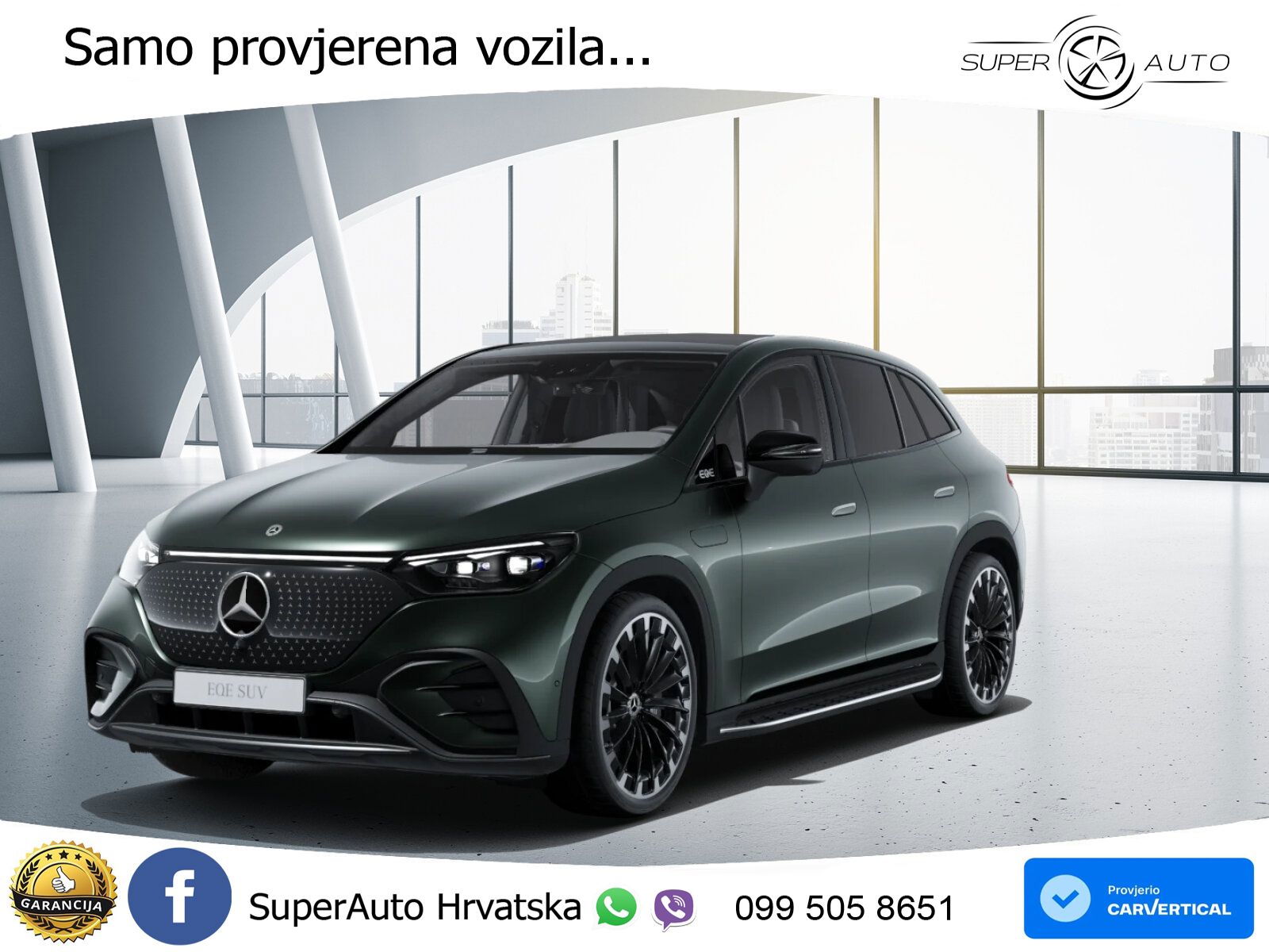Mercedes EQE SUV 500 100 kWh (408 KS) 4MATIC AMG ACC+HEAD+4xGR SJED+360+PANO