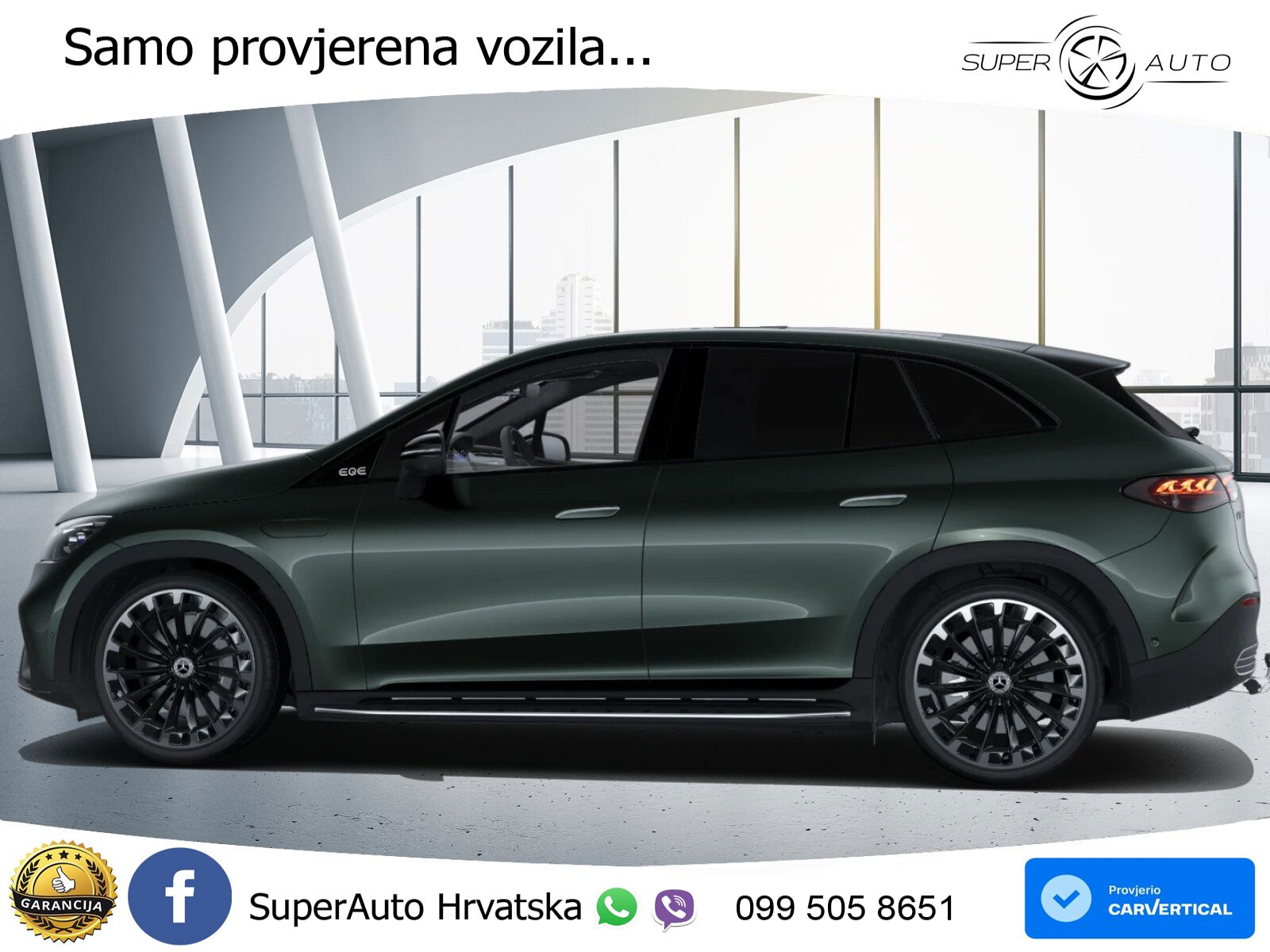 Mercedes EQE SUV 500 100 kWh (408 KS) 4MATIC AMG ACC+HEAD+4xGR SJED+360+PANO