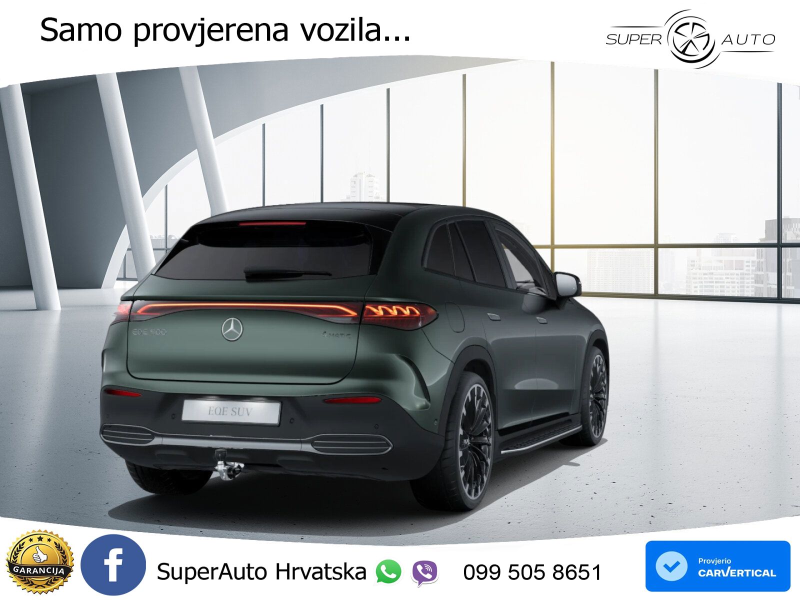 Mercedes EQE SUV 500 100 kWh (408 KS) 4MATIC AMG ACC+HEAD+4xGR SJED+360+PANO