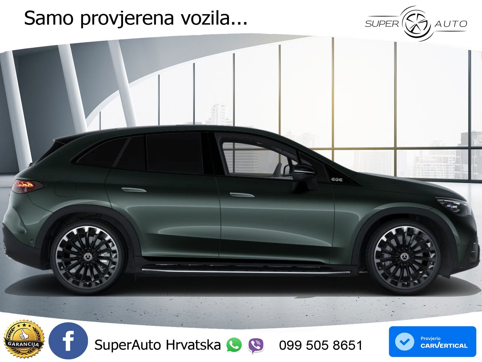 Mercedes EQE SUV 500 100 kWh (408 KS) 4MATIC AMG ACC+HEAD+4xGR SJED+360+PANO