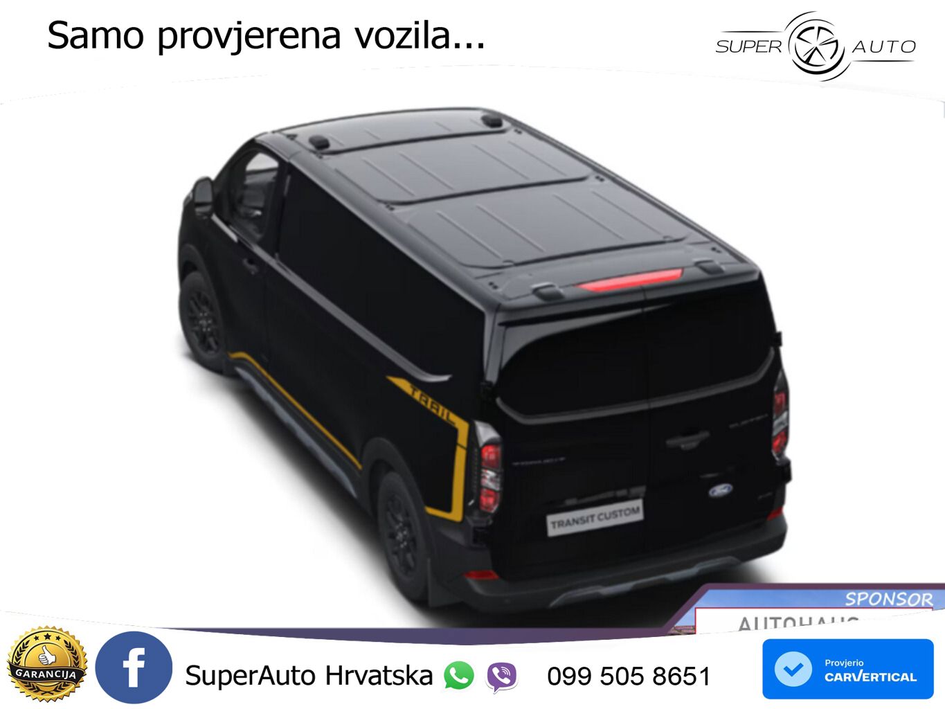 Ford Transit Custom Aut AWD Trail L2 Nav UVP-30%* 170 KS