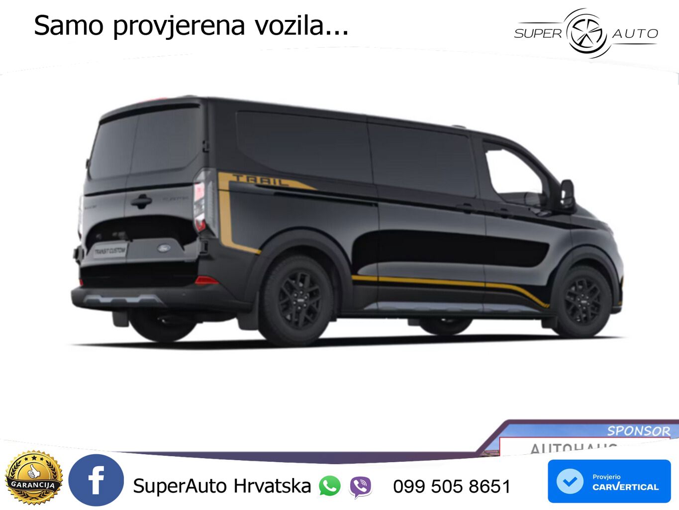 Ford Transit Custom Aut AWD Trail L2 Nav UVP-30%* 170 KS