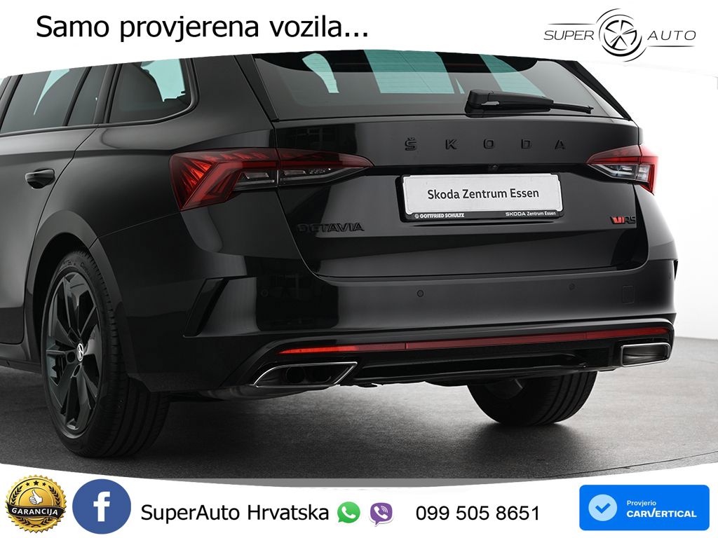 Škoda Octavia Combi RS 2.0 TDI (200 KS) DSG MATRIX+GR SJED+KAM