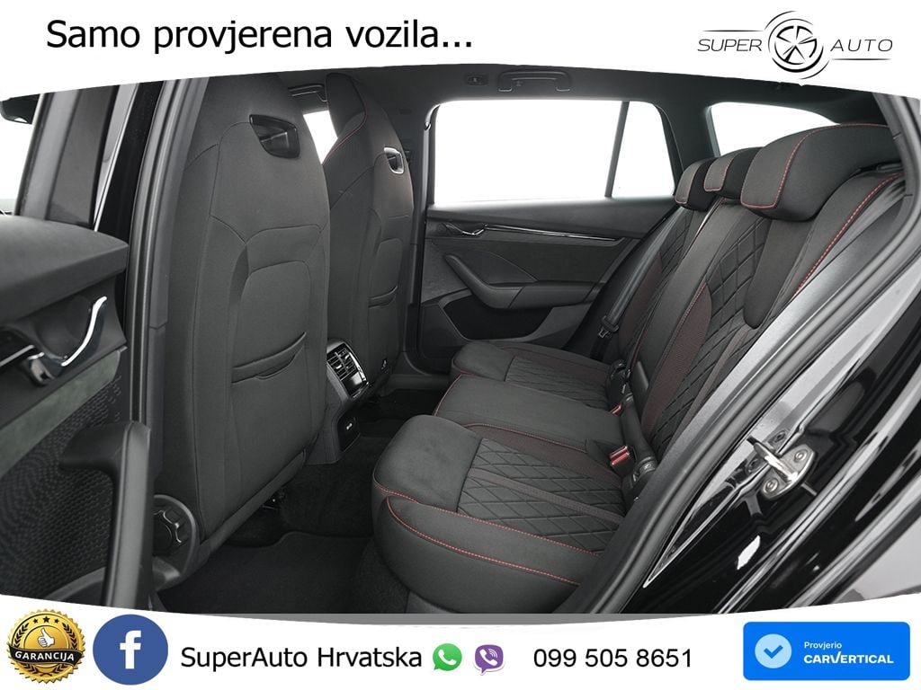 Škoda Octavia Combi RS 2.0 TDI (200 KS) DSG MATRIX+GR SJED+KAM