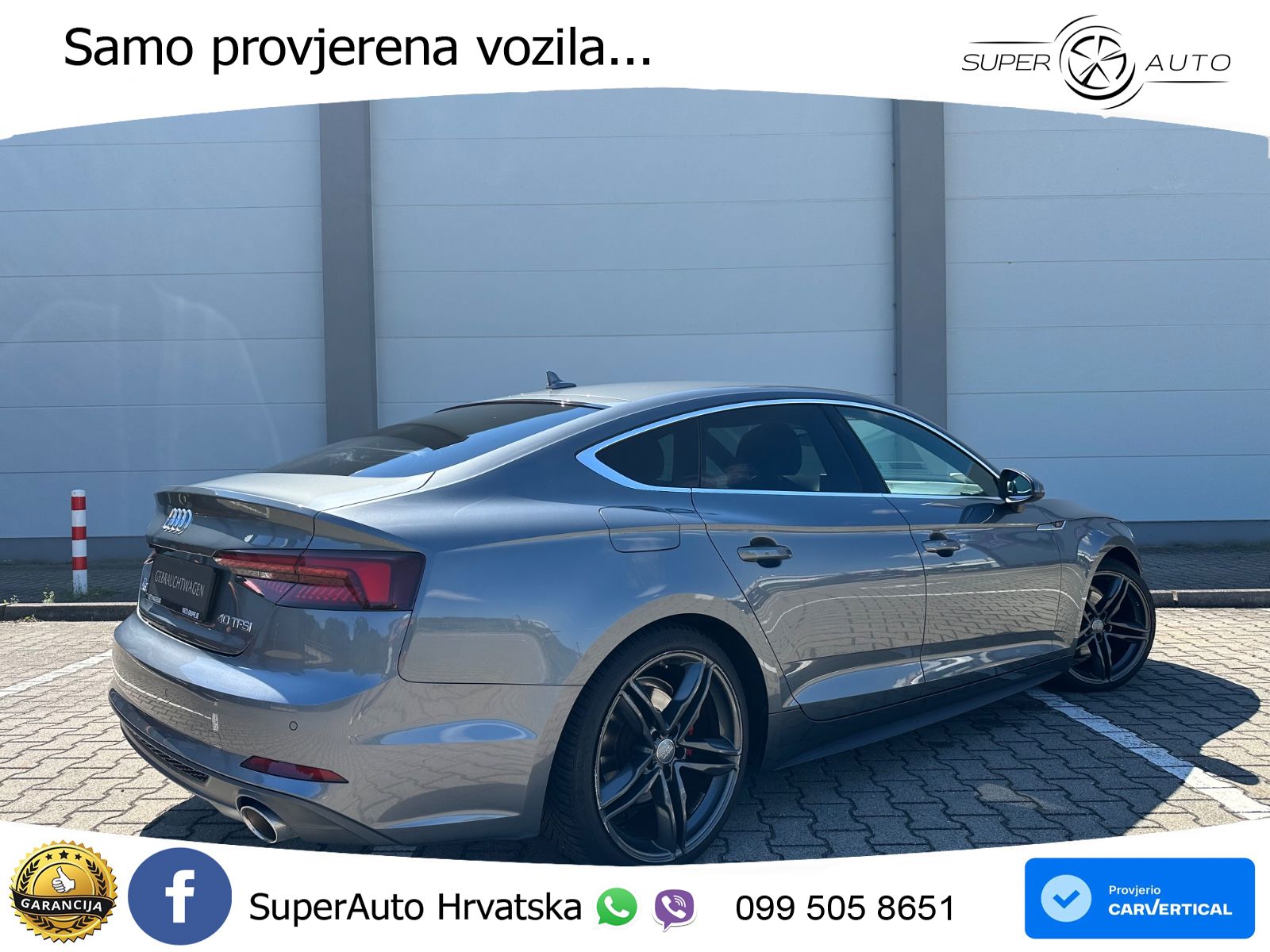 Audi A5 Sportback 40 TFSI (190 KS) S tronic