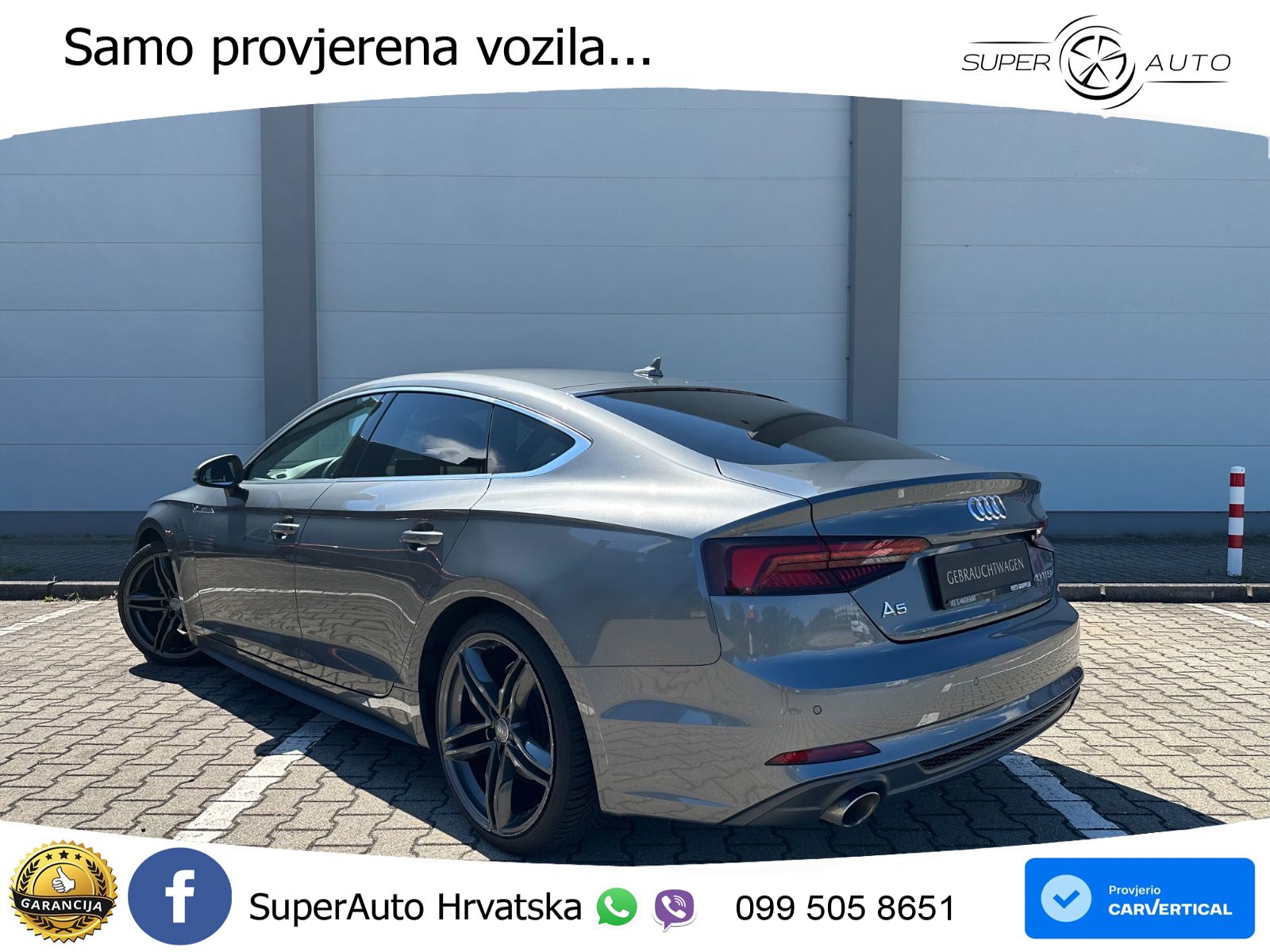 Audi A5 Sportback 40 TFSI (190 KS) S tronic
