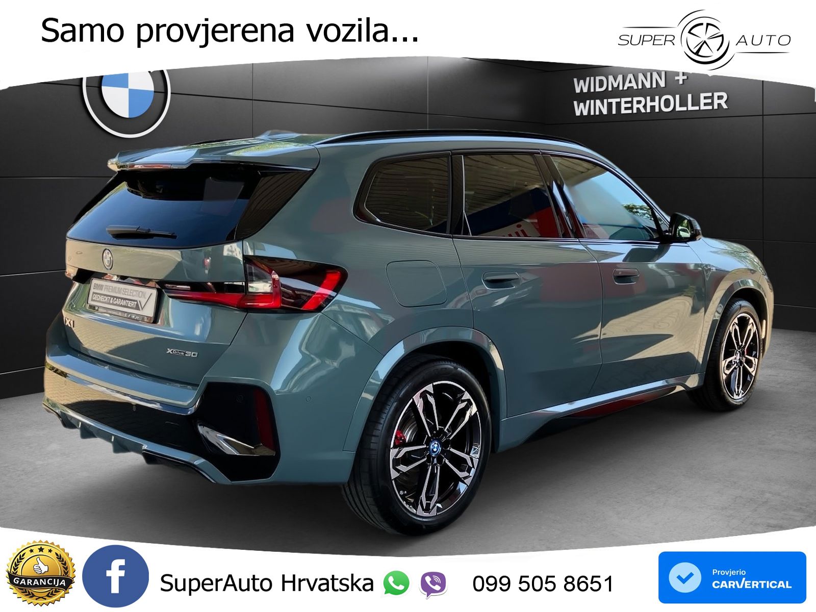 BMW iX1 68 kWh (313 KS) xDrive30 M Sport LED+GR SJED+ACC