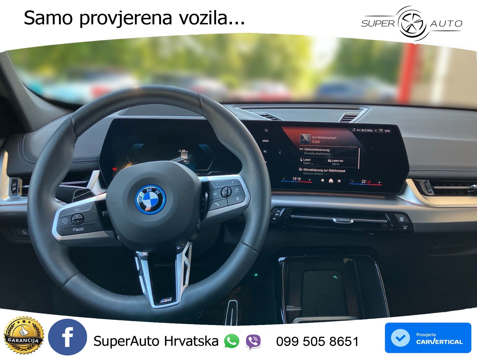 BMW iX1 68 kWh (313 KS) xDrive30 M Sport LED+GR SJED+ACC