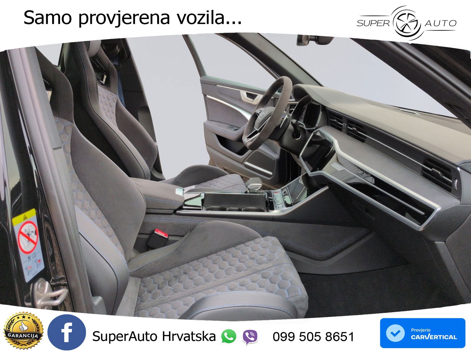 Audi RS6 Avant 4.0 TFSI V8 performance (630 KS)  quattro tiptronic Kuka LED+GR SJED+ACC