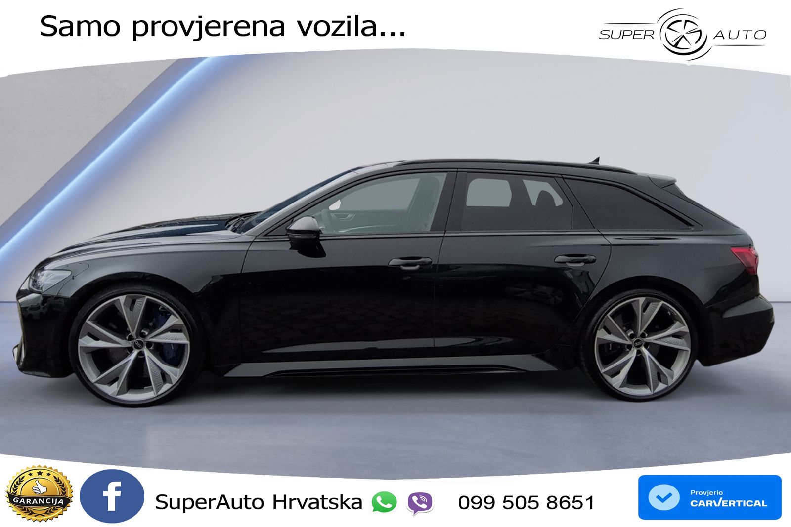 Audi RS6 Avant 4.0 TFSI V8 performance (630 KS)  quattro tiptronic Kuka LED+GR SJED+ACC
