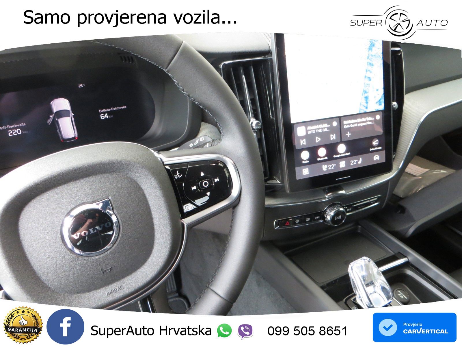Volvo XC60 T6 AWD Geartronic LED+GR SJED+ACC