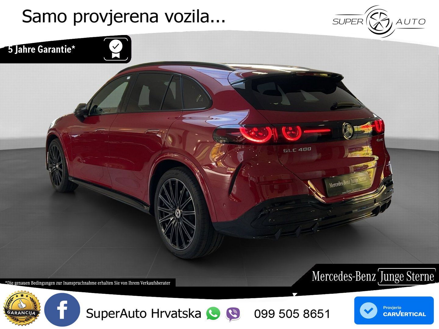 Mercedes GLC 400 94 kWh (489 KS) 4MATIC EQ Technology AMG ACC+HEAD+4xGR SJED+360+PANO