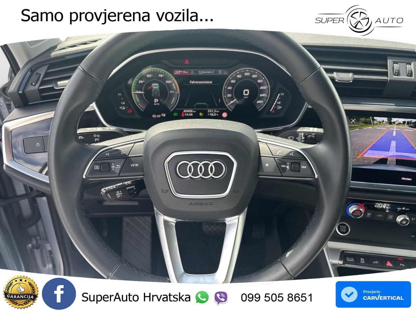 Audi Q3 45 TFSIe (245 KS) S tronic LED+GR SJED+ACC