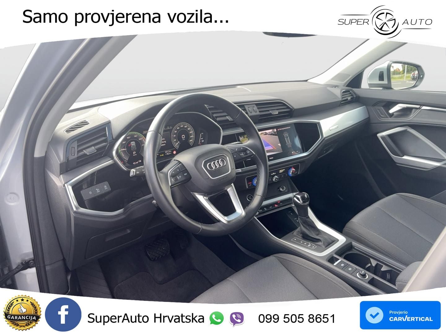 Audi Q3 45 TFSIe (245 KS) S tronic LED+GR SJED+ACC