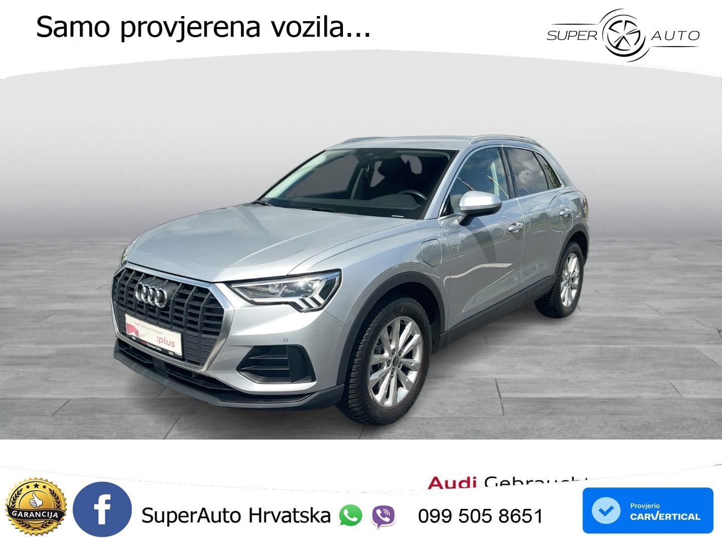 Audi Q3 45 TFSIe (245 KS) S tronic LED+GR SJED+ACC