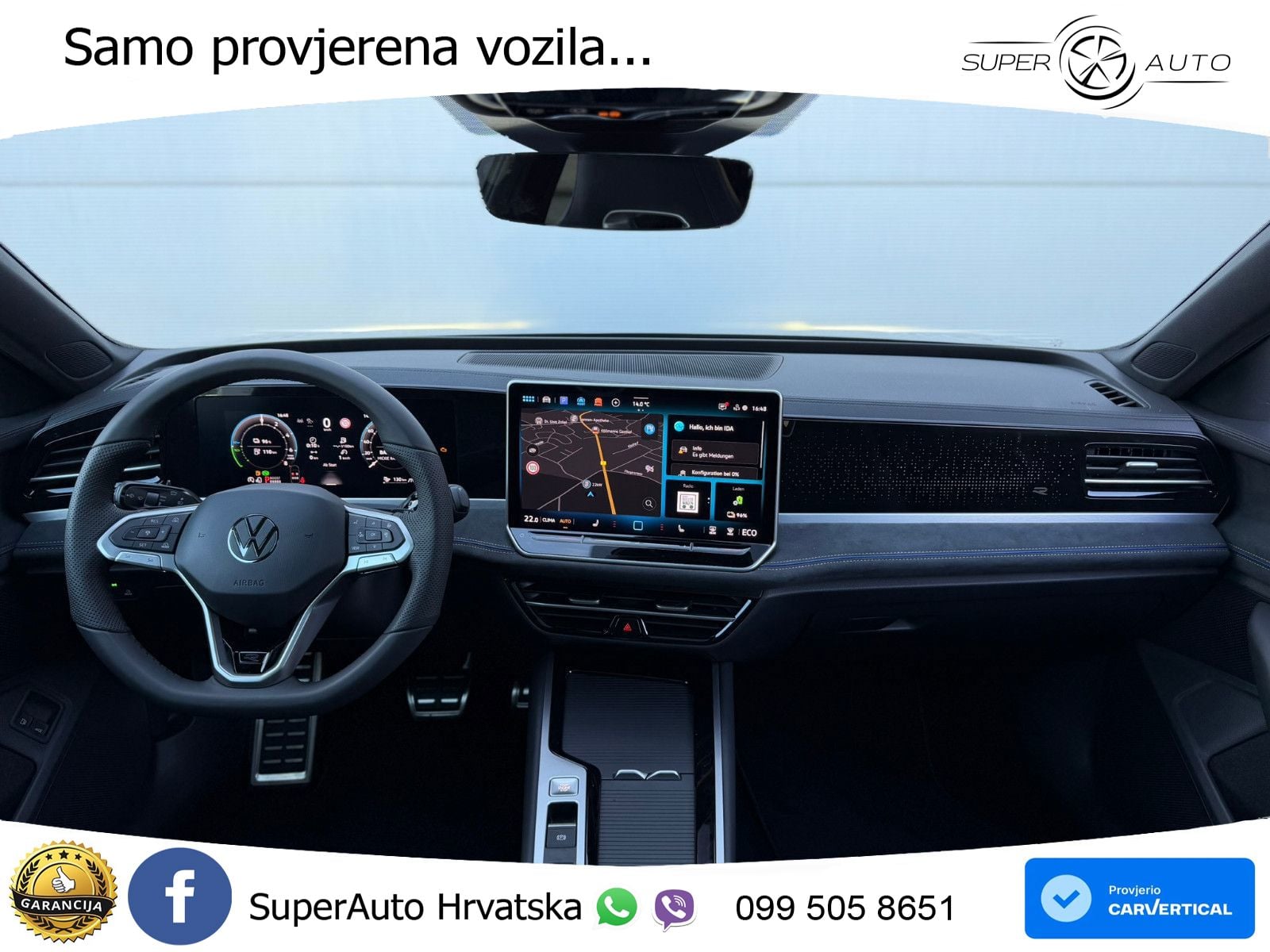 Volkswagen Passat Variant 1.5 TSI (272 KS) eHybrid DSG R-Line LED+GR SJED+ACC