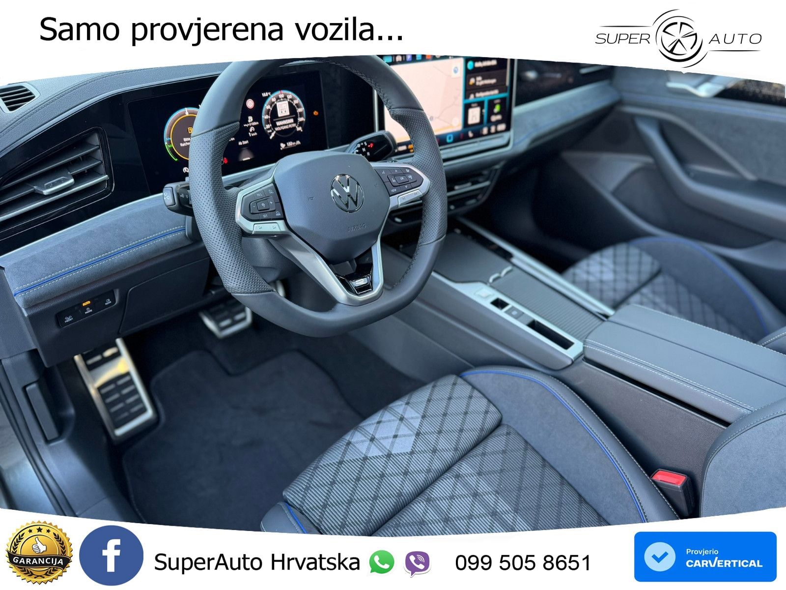 Volkswagen Passat Variant 1.5 TSI (272 KS) eHybrid DSG R-Line LED+GR SJED+ACC
