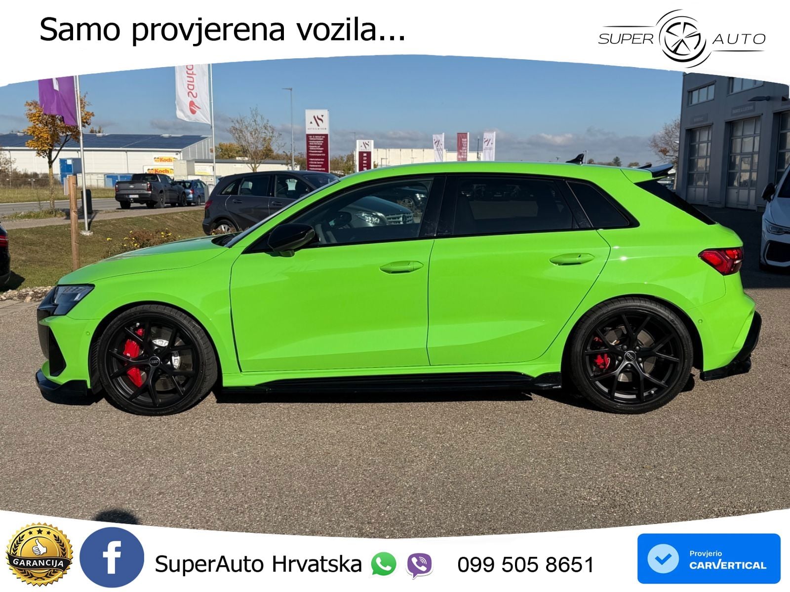 Audi RS3 Sedan 2.5 TFSI (400 KS) quattro S tronic LED+GR SJED+ACC