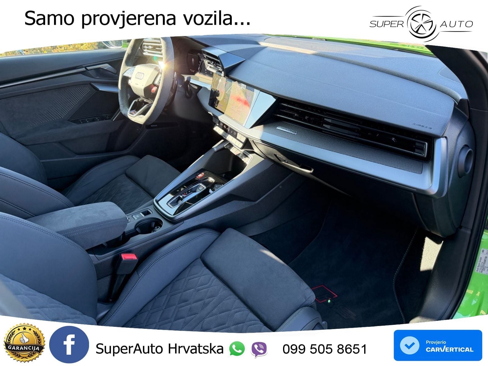 Audi RS3 Sedan 2.5 TFSI (400 KS) quattro S tronic LED+GR SJED+ACC