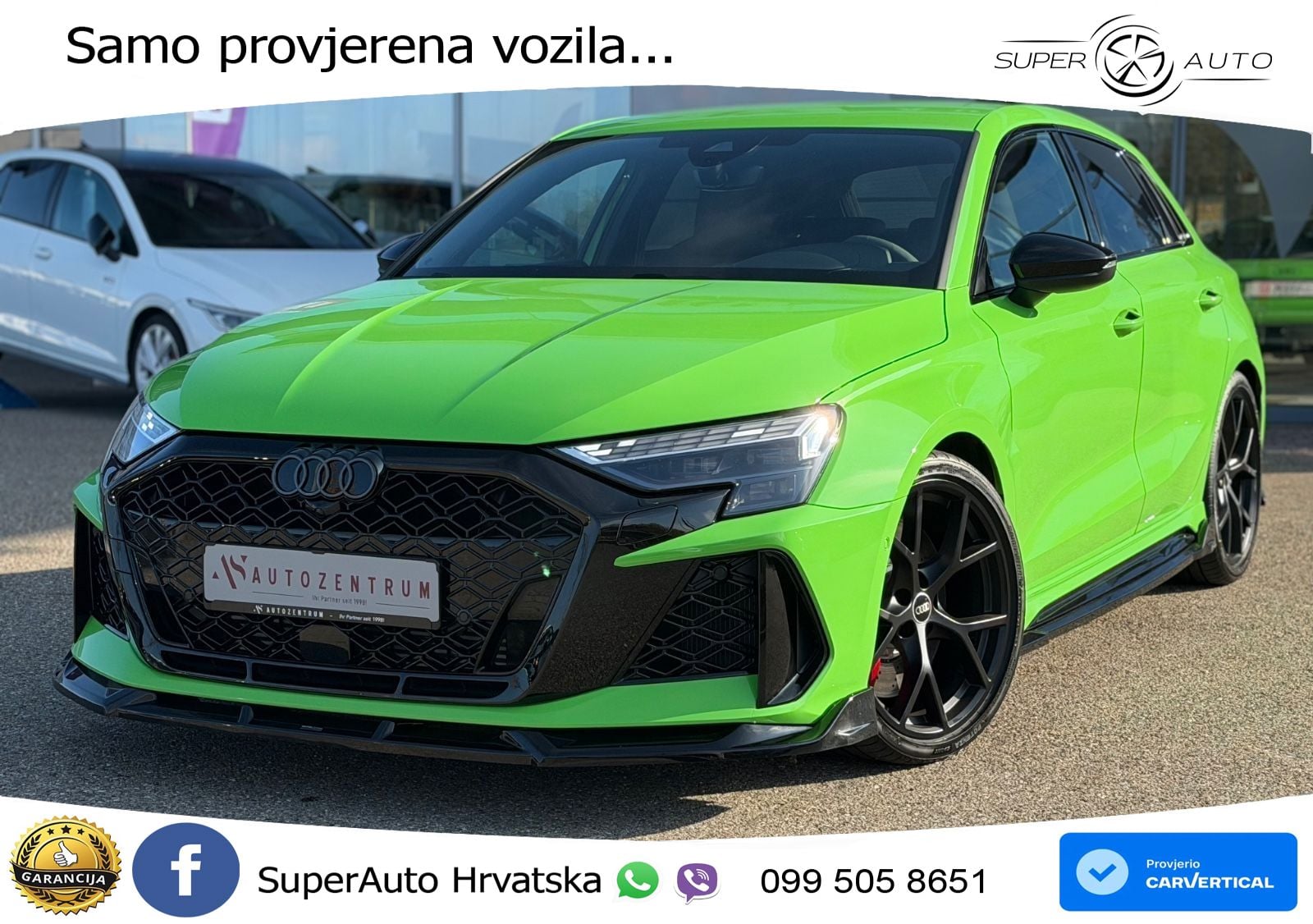 Audi RS3 Sedan 2.5 TFSI (400 KS) quattro S tronic LED+GR SJED+ACC