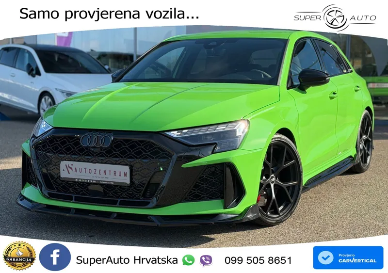 Audi RS3 Sedan 2.5 TFSI (400 KS) quattro S tronic LED+GR SJED+ACC