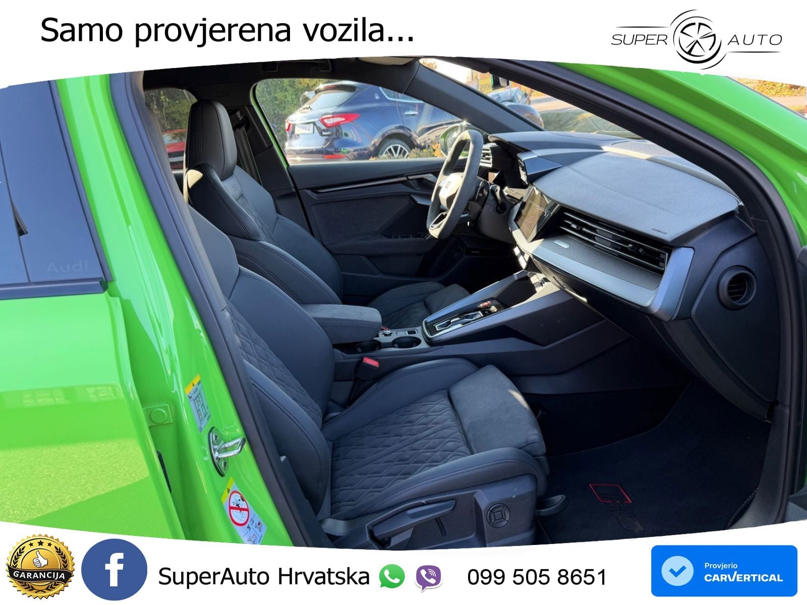 Audi RS3 Sedan 2.5 TFSI (400 KS) quattro S tronic LED+GR SJED+ACC