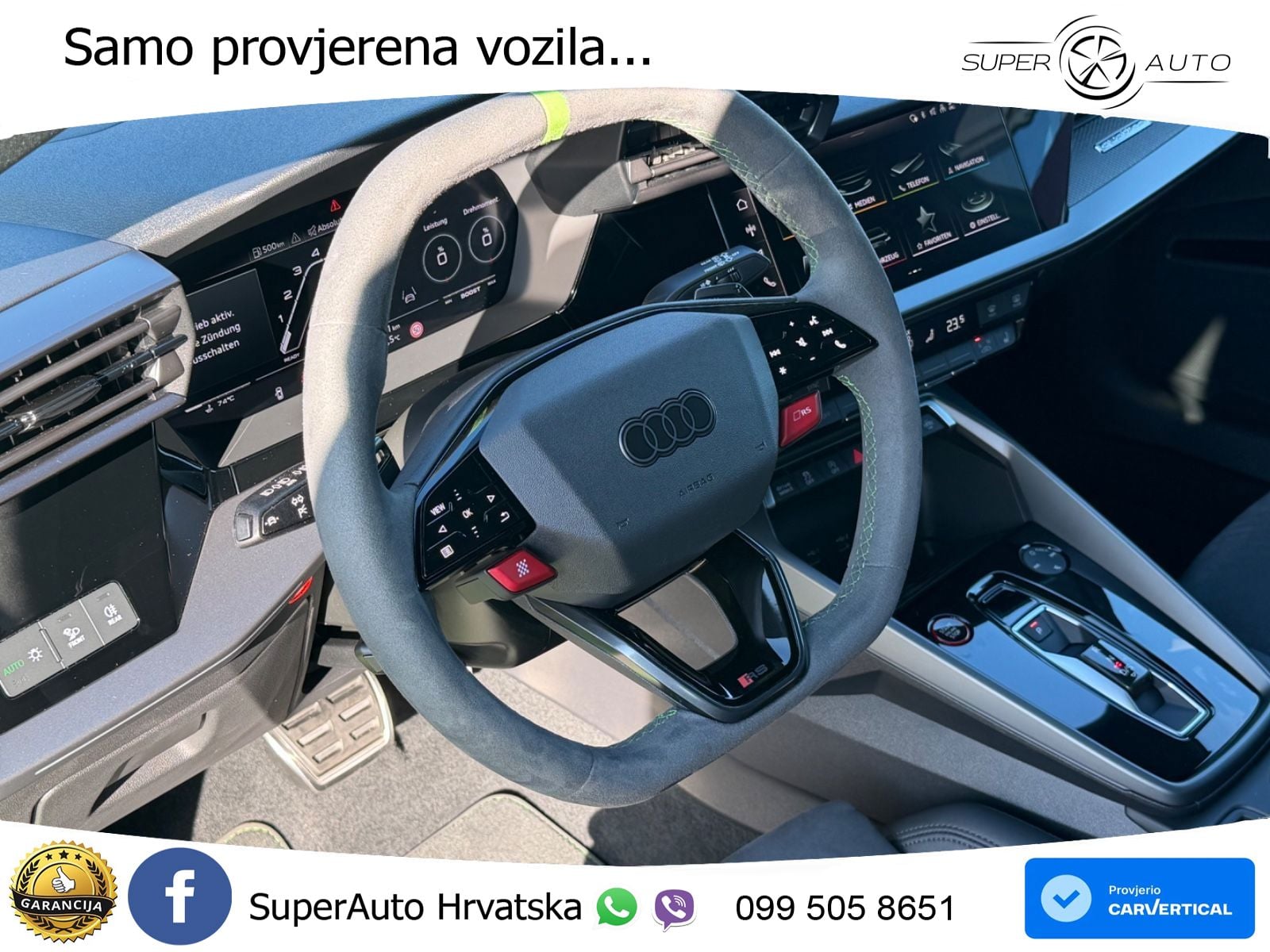 Audi RS3 Sedan 2.5 TFSI (400 KS) quattro S tronic LED+GR SJED+ACC