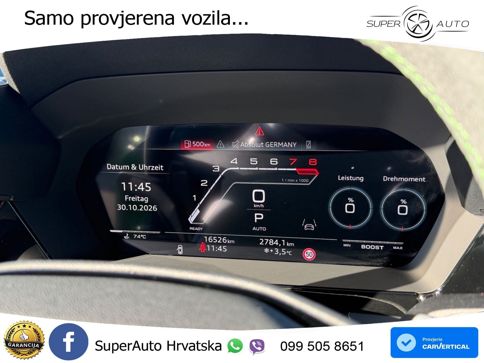 Audi RS3 Sedan 2.5 TFSI (400 KS) quattro S tronic LED+GR SJED+ACC
