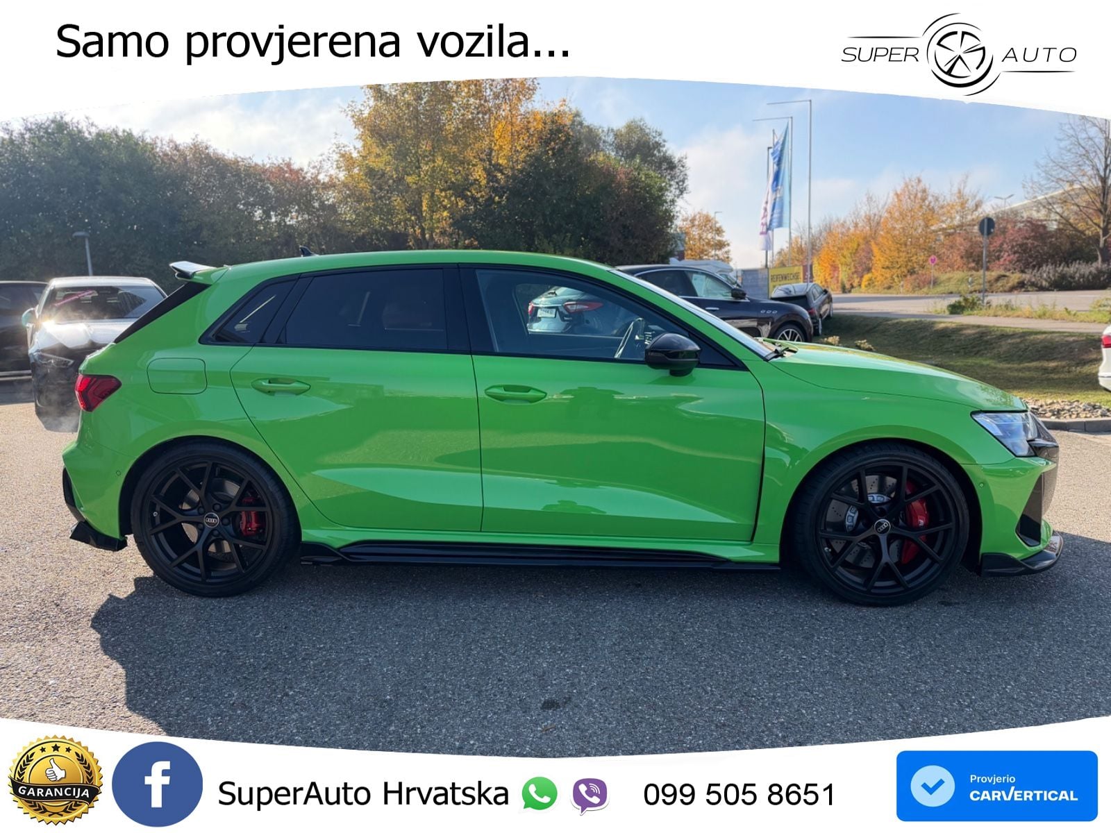 Audi RS3 Sedan 2.5 TFSI (400 KS) quattro S tronic LED+GR SJED+ACC