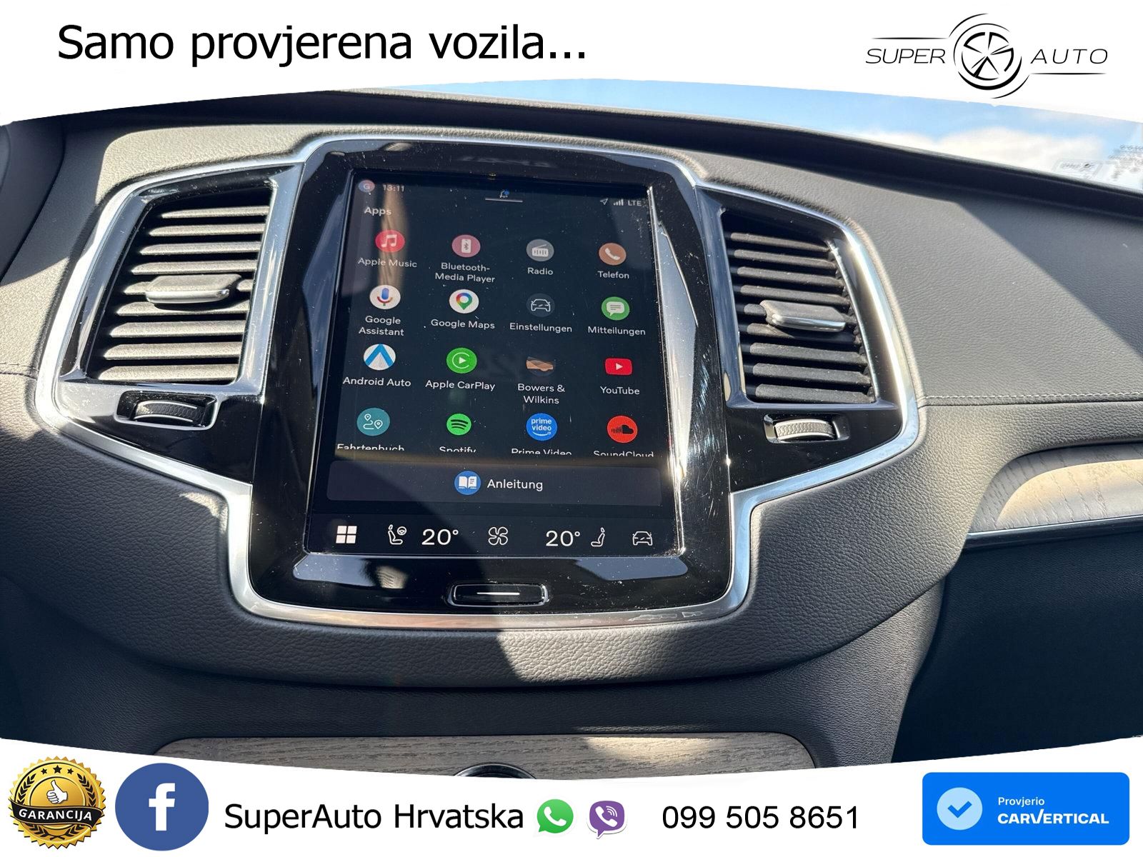 Volvo XC90 2.0 T8 AWD Automatic ACC+HEAD+4xGR SJED+360+PANO