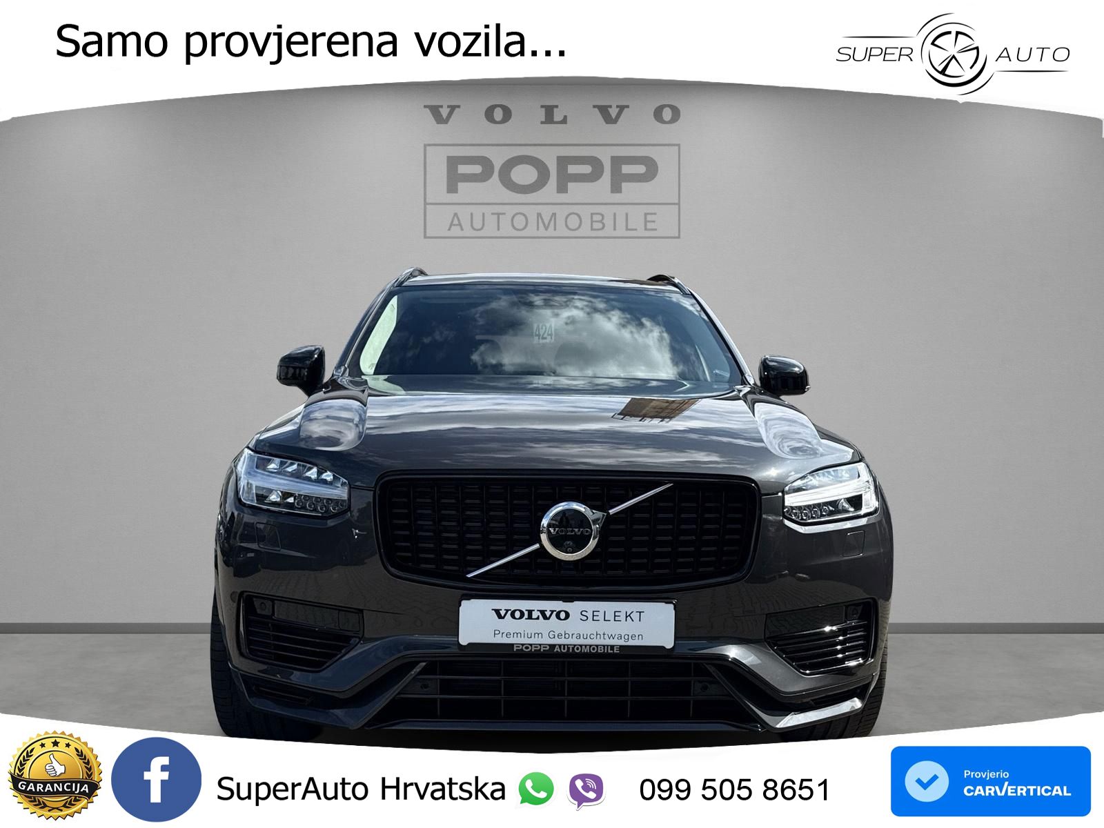 Volvo XC90 2.0 T8 AWD Automatic ACC+HEAD+4xGR SJED+360+PANO