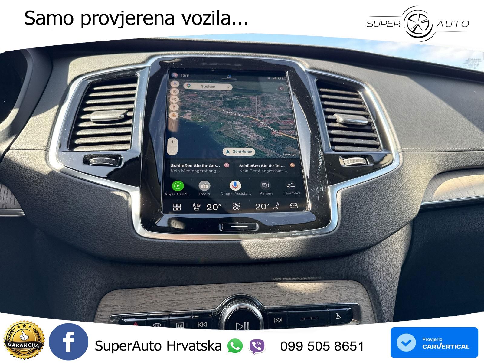 Volvo XC90 2.0 T8 AWD Automatic ACC+HEAD+4xGR SJED+360+PANO