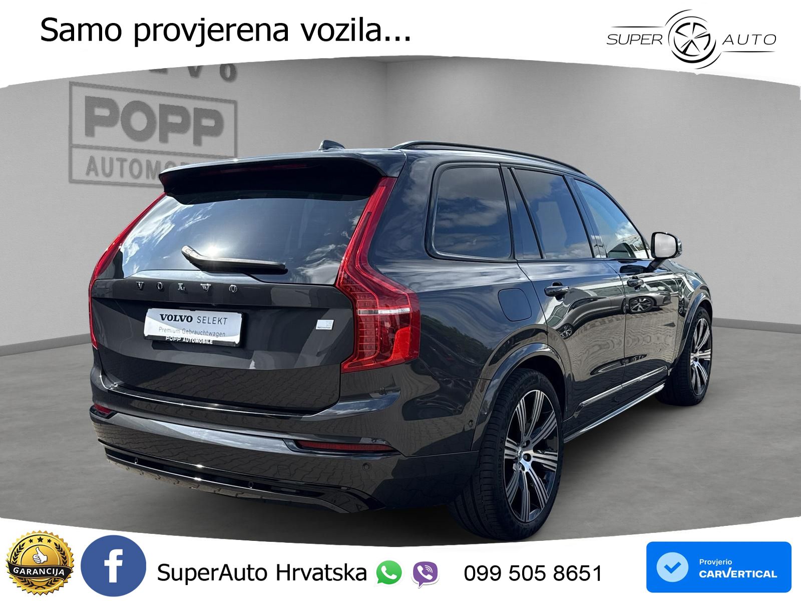 Volvo XC90 2.0 T8 AWD Automatic ACC+HEAD+4xGR SJED+360+PANO