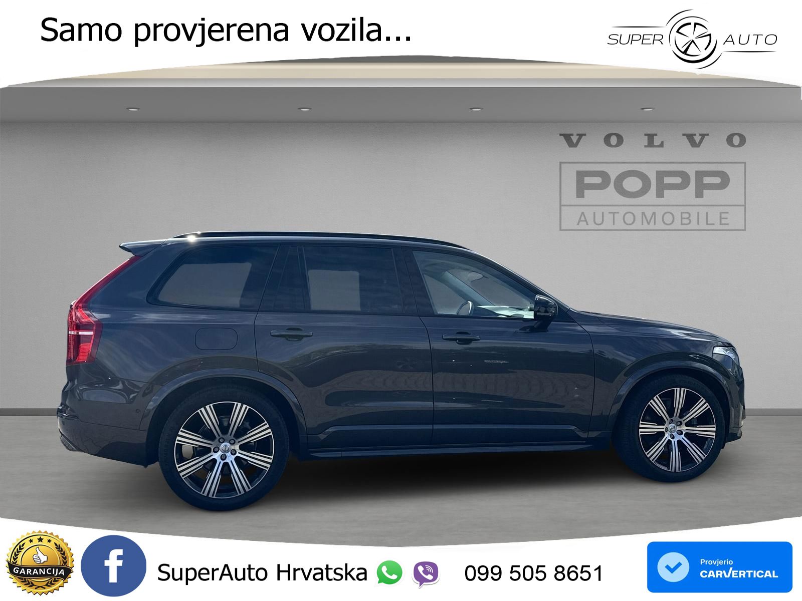 Volvo XC90 2.0 T8 AWD Automatic ACC+HEAD+4xGR SJED+360+PANO