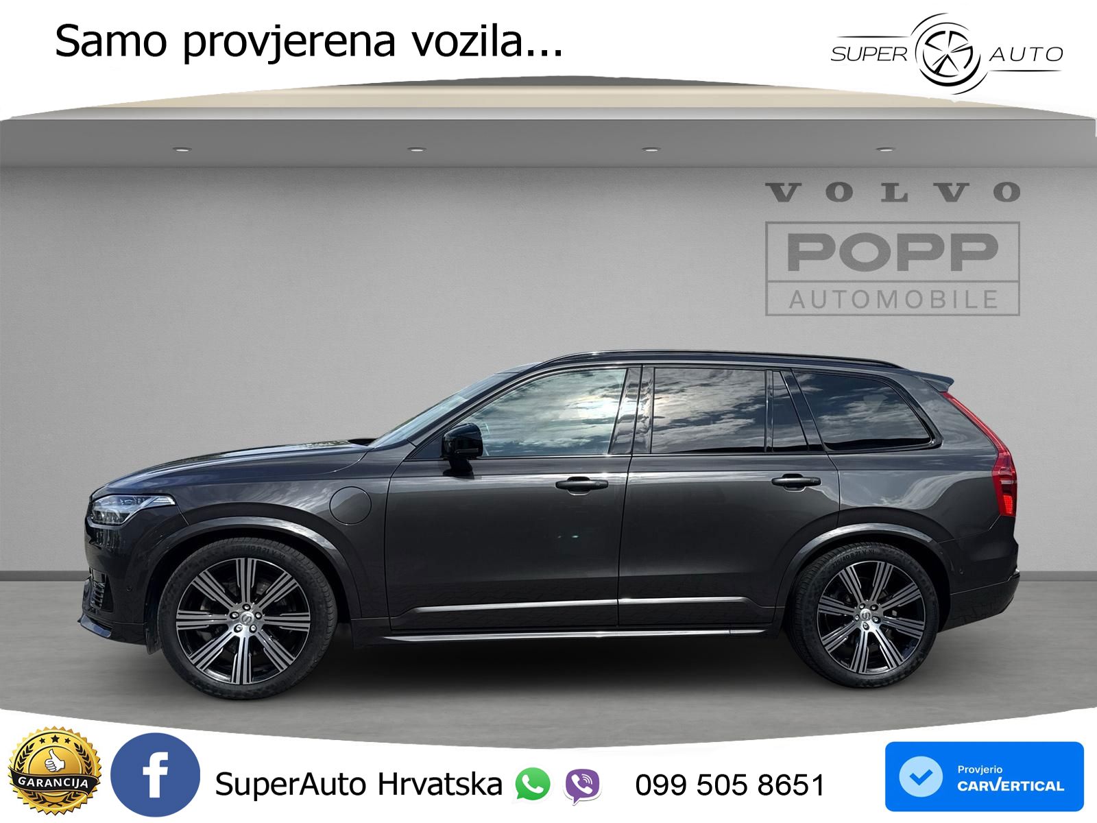 Volvo XC90 2.0 T8 AWD Automatic ACC+HEAD+4xGR SJED+360+PANO