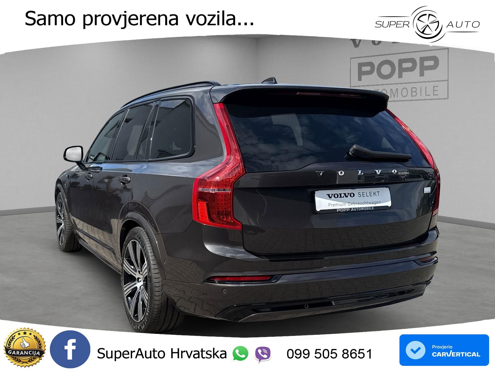 Volvo XC90 2.0 T8 AWD Automatic ACC+HEAD+4xGR SJED+360+PANO