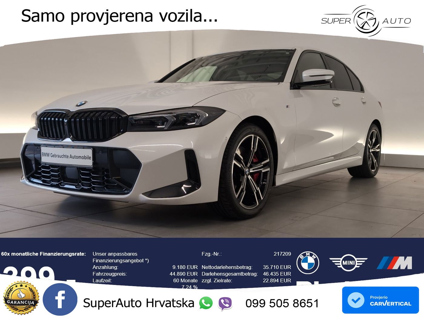 BMW 330i (245 KS) xDrive Steptronic M Sport LED+GR SJED+ACC