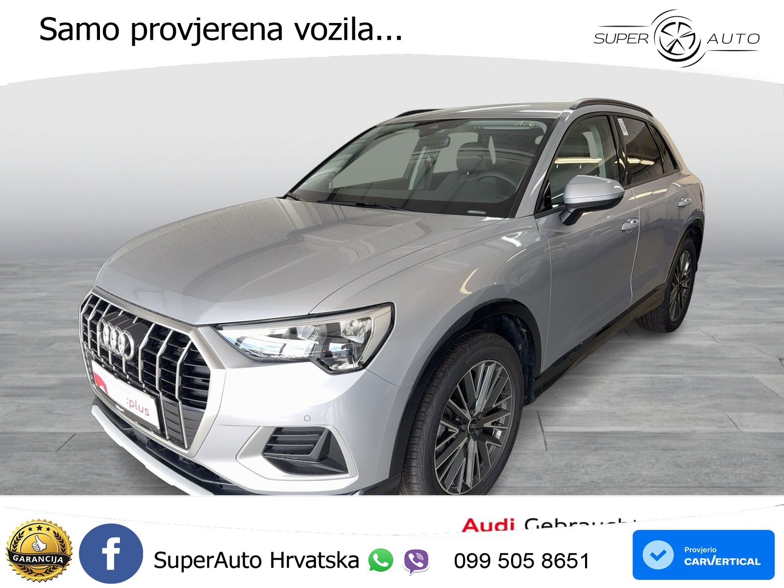 Audi Q3 45 TFSI (245 KS) quattro S tronic advanced LED+GR SJED+ACC