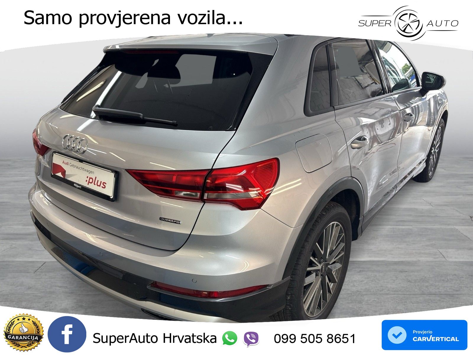 Audi Q3 45 TFSI (245 KS) quattro S tronic advanced LED+GR SJED+ACC