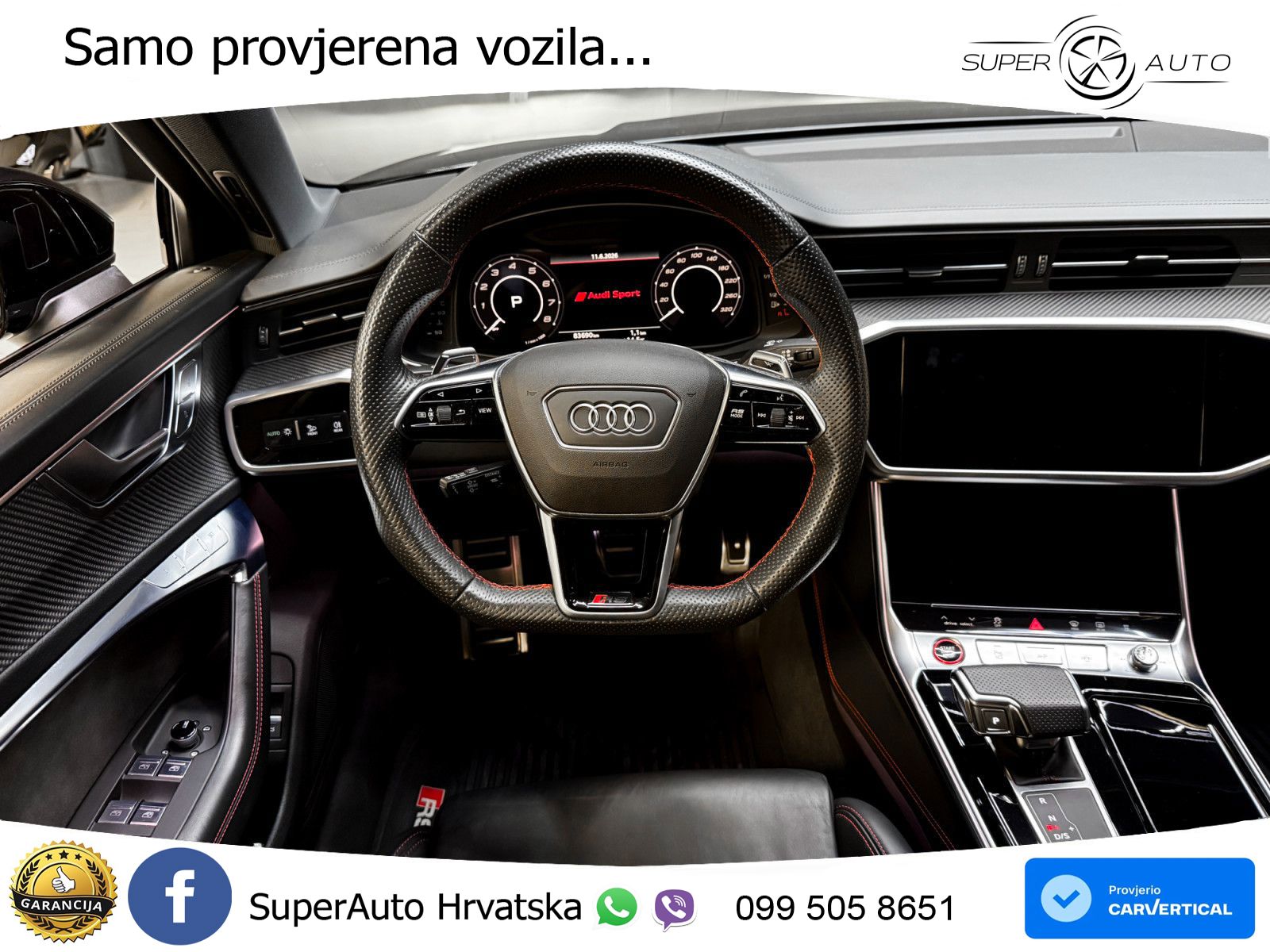 Audi RS6 Avant 4.0 TFSI V8 (600 KS) quattro Tiptronic LED+GR SJED+ACC