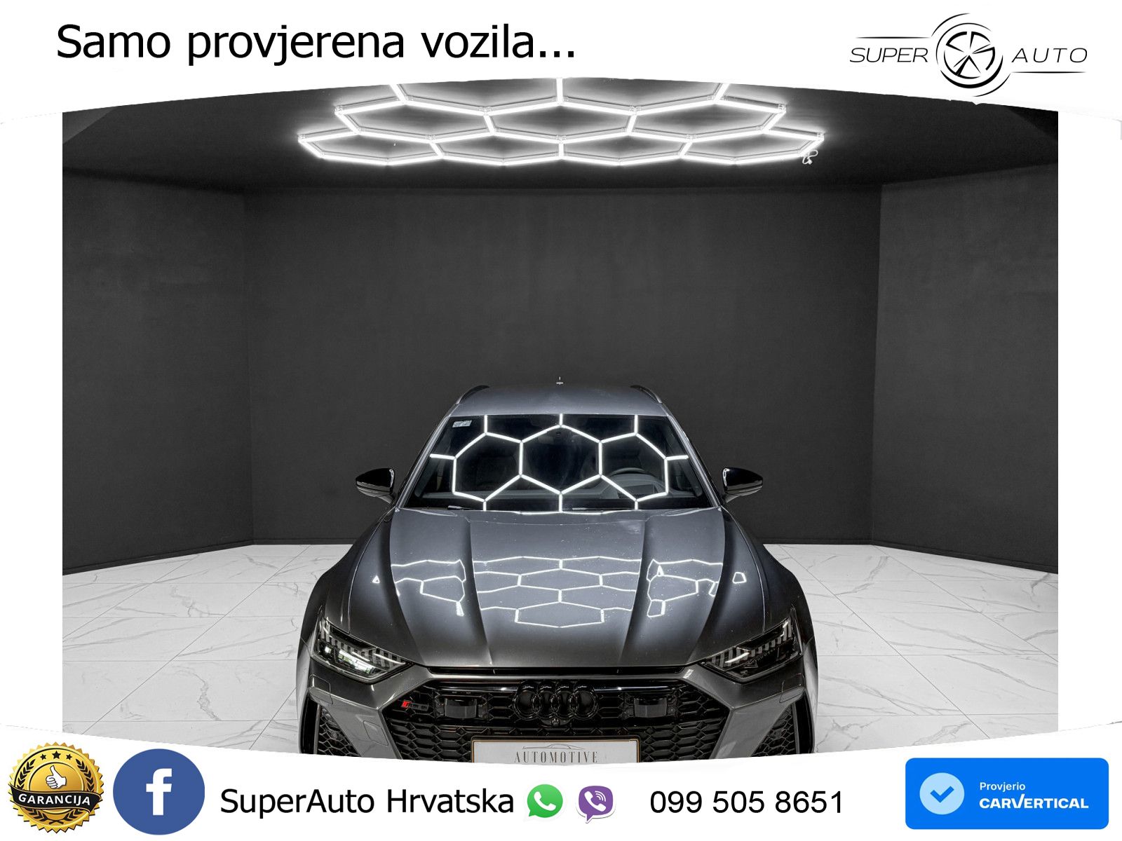 Audi RS6 Avant 4.0 TFSI V8 (600 KS) quattro Tiptronic LED+GR SJED+ACC