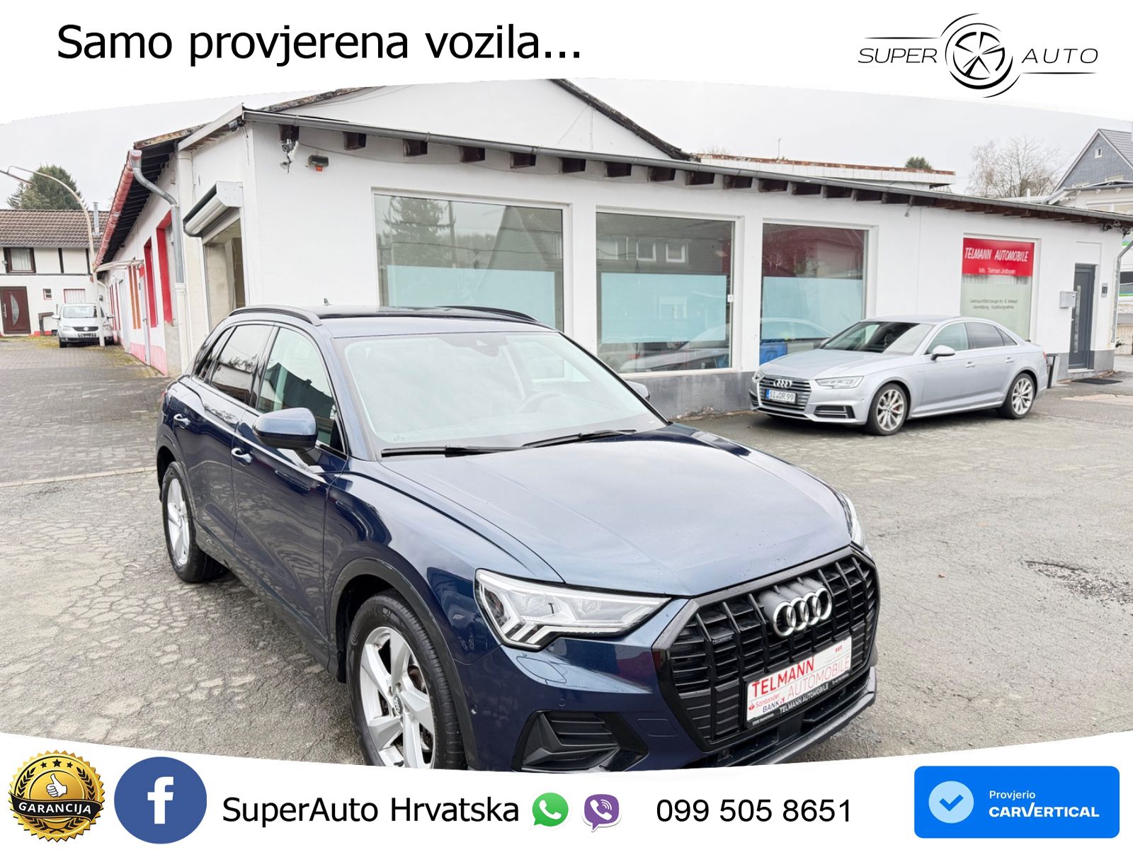 Audi Q3 40 TFSI (190 KS) quattro S tronic LED+GR SJED+ACC