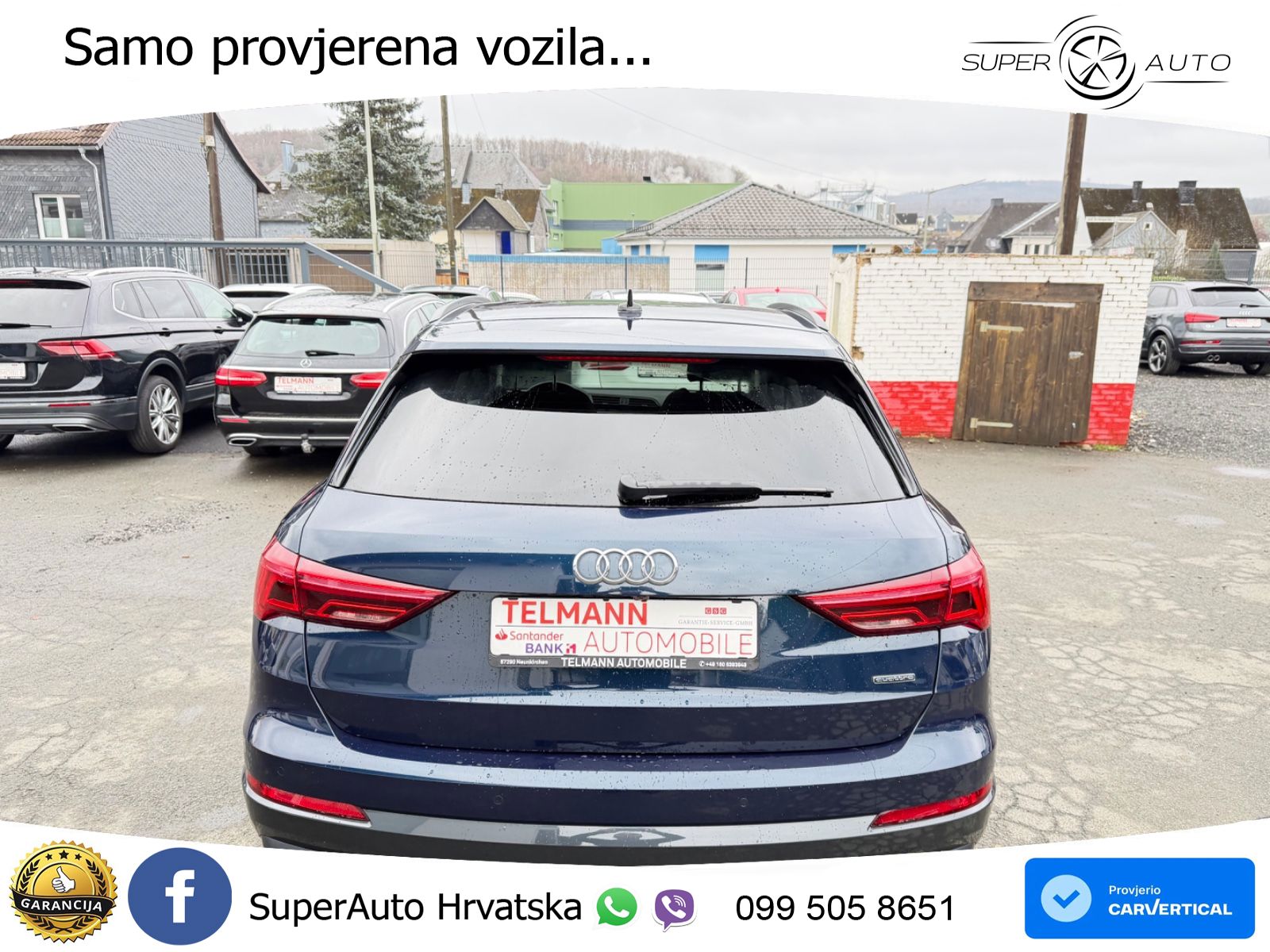 Audi Q3 40 TFSI (190 KS) quattro S tronic LED+GR SJED+ACC
