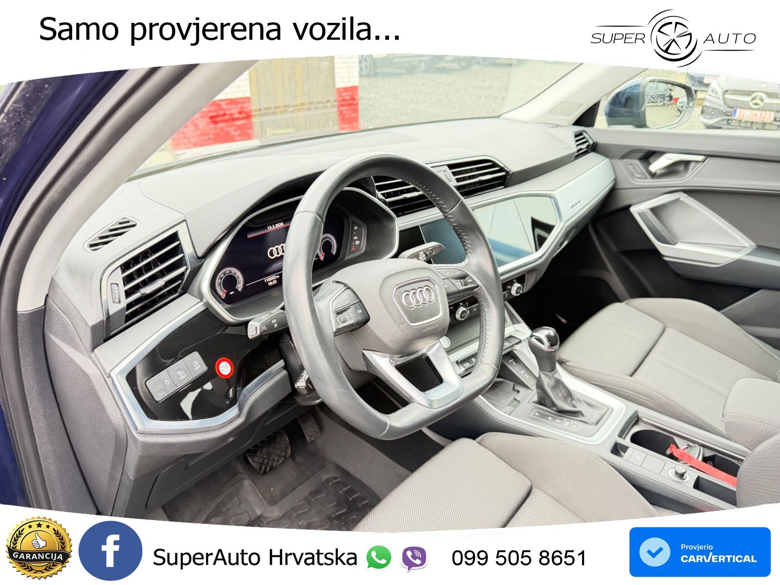Audi Q3 40 TFSI (190 KS) quattro S tronic LED+GR SJED+ACC